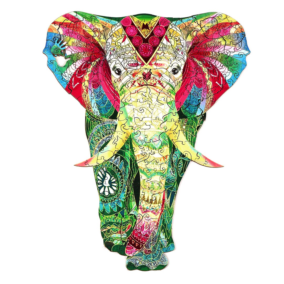 Puzzle di legno – ELEFANTE SOTTILE 66d6614758b05
