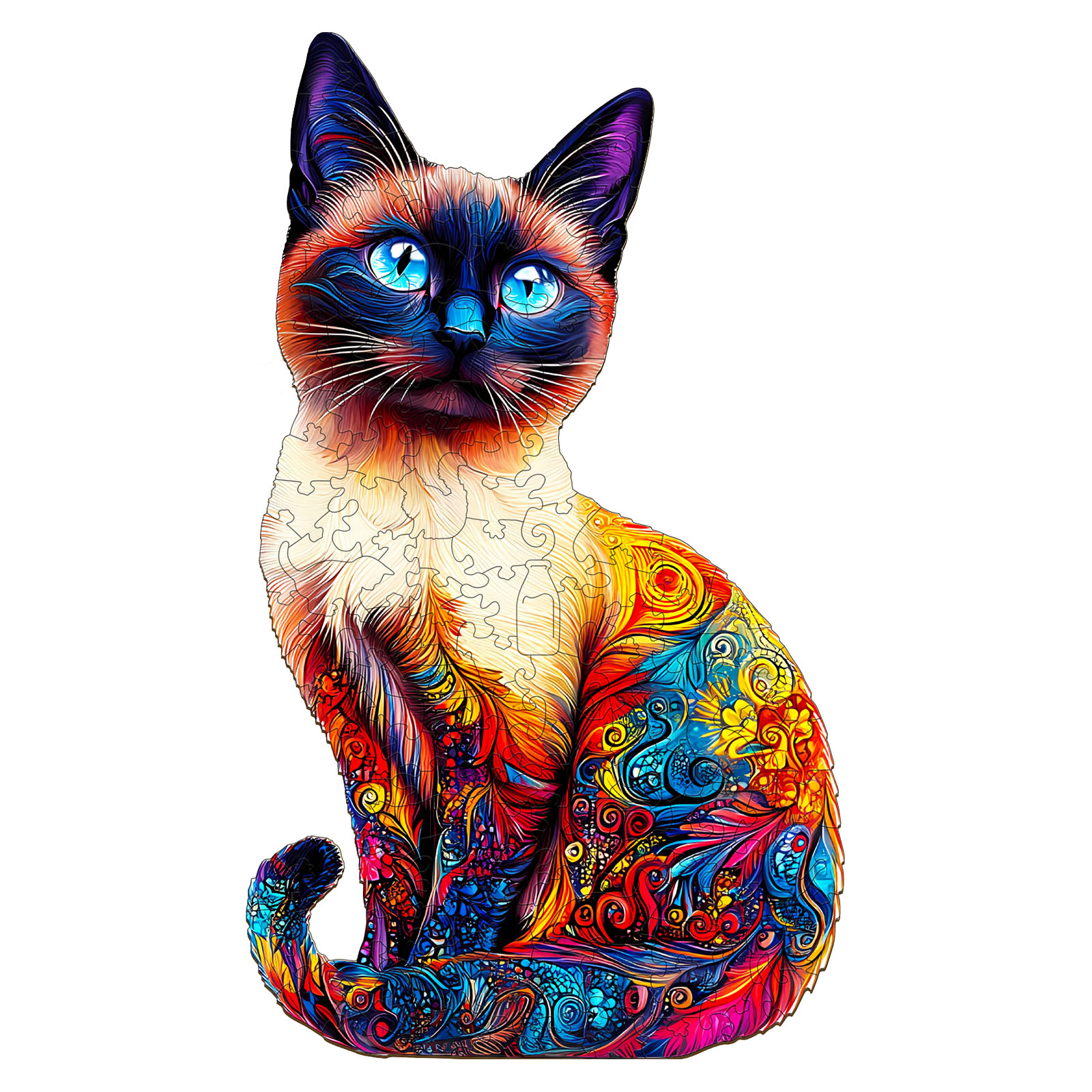 Puzzle in legno-Gatto siamese 66d3d7af71879