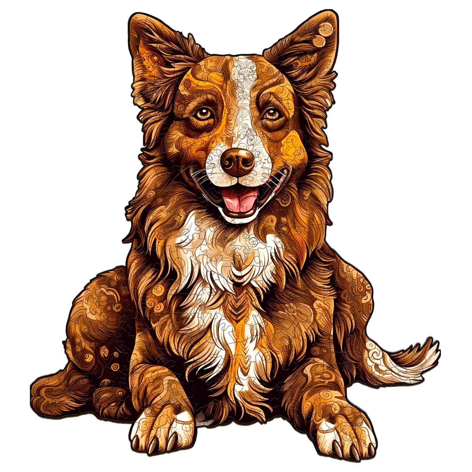 Puzzle di legno – border collie intelligente 66d5e589759b9