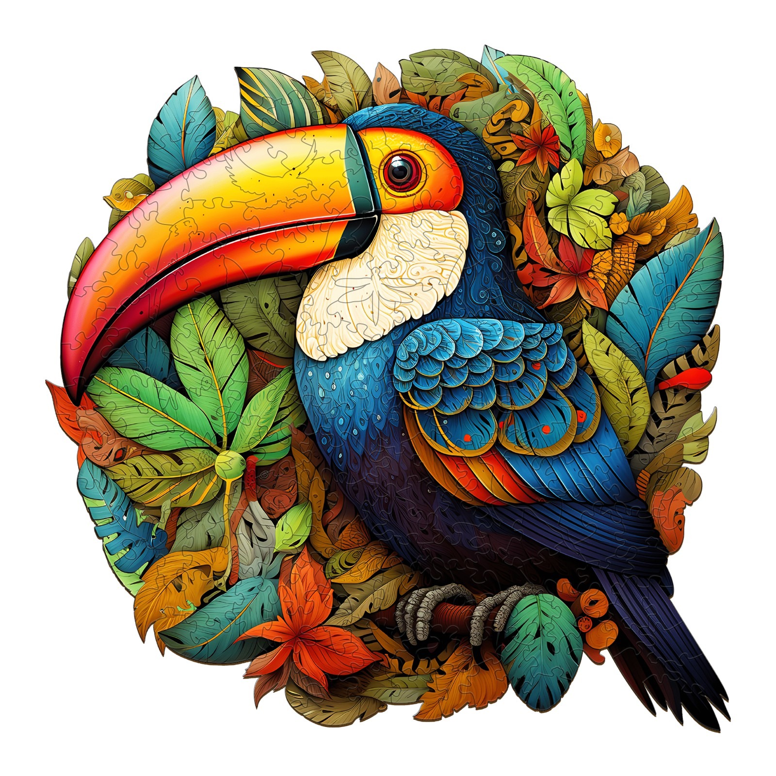 Puzzle in legno – Tucani che colpiscono 66e3a6d9d21df
