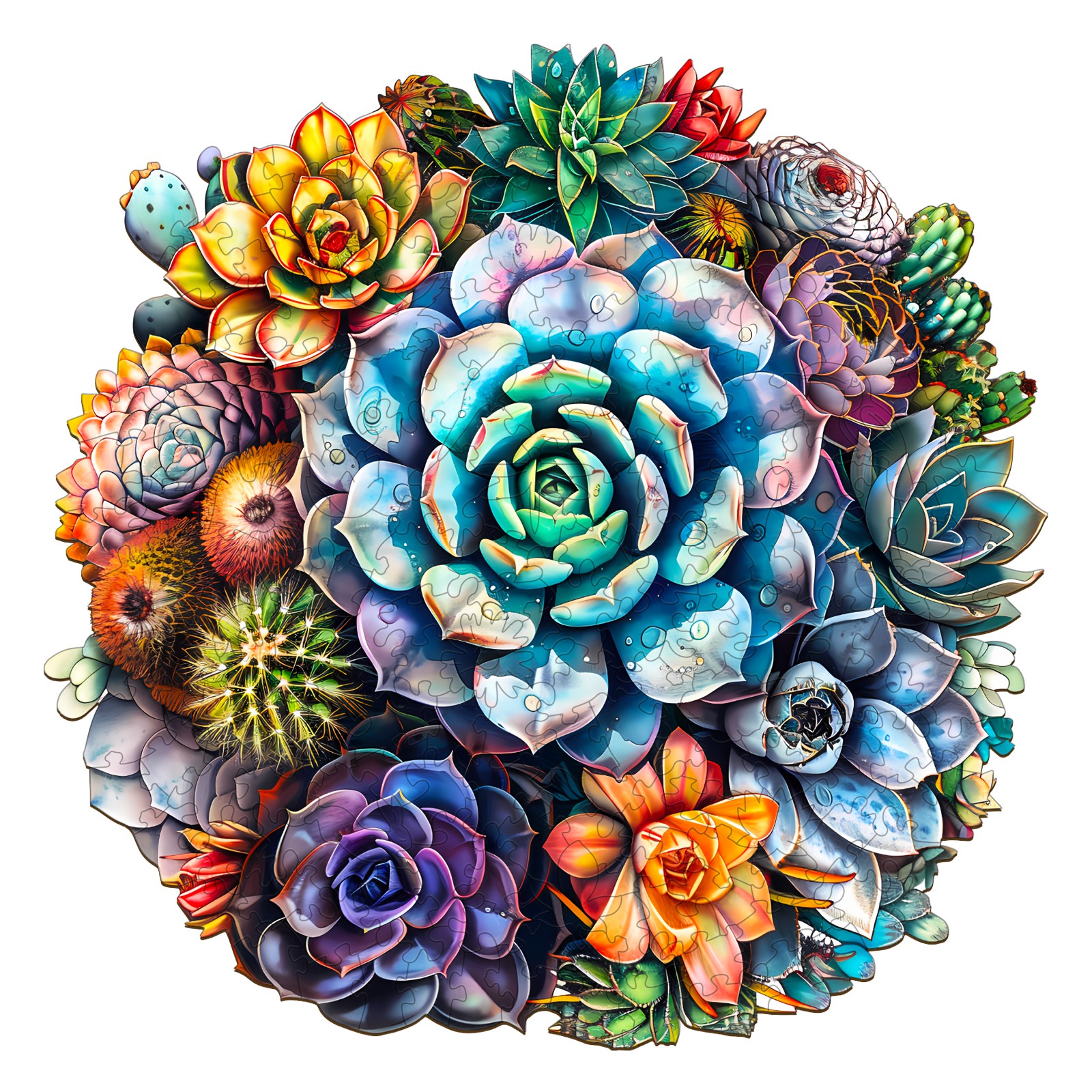 Puzzle in legno – Piante succulente 4 66e4e69a71e81