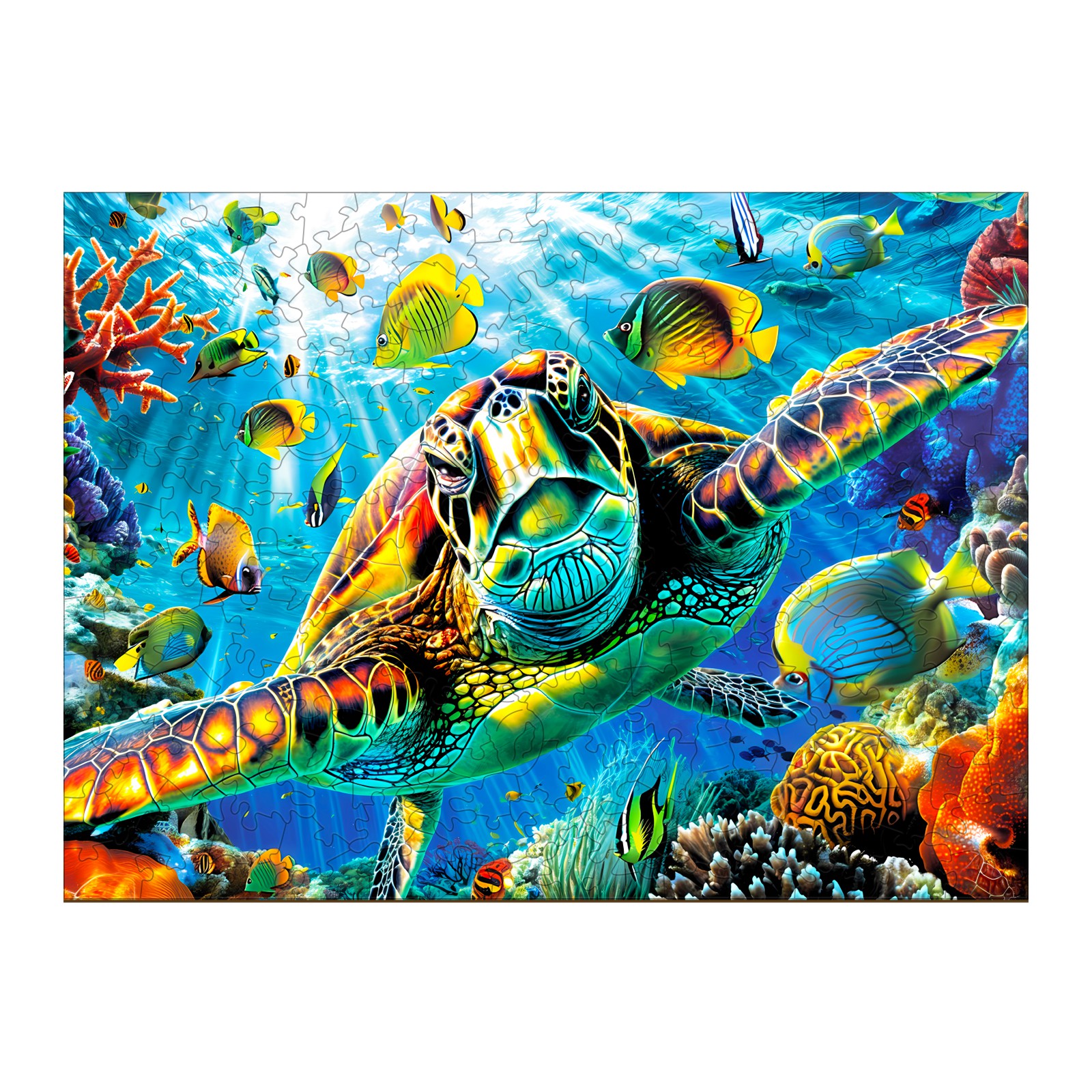 Puzzle in legno: esploratore di tartarughe 66e1eb5b536d9