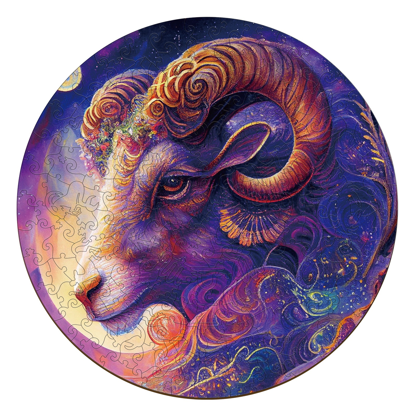 Puzzle in legno dello zodiaco – Ariete 66d4bac98a859